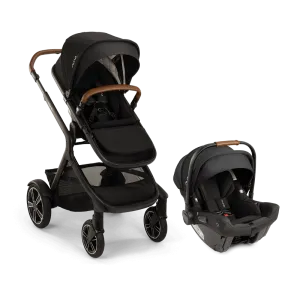 Nuna - Demi NEXT   Pipa URBN Travel System - Caviar