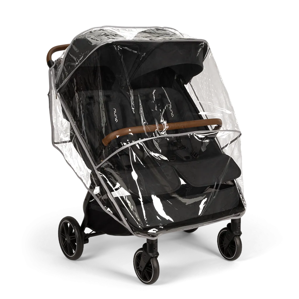 Nuna - TRVL DUBL Stroller - Caviar