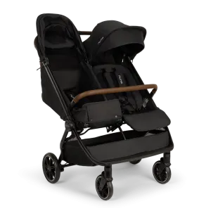 Nuna - TRVL DUBL Stroller - Caviar