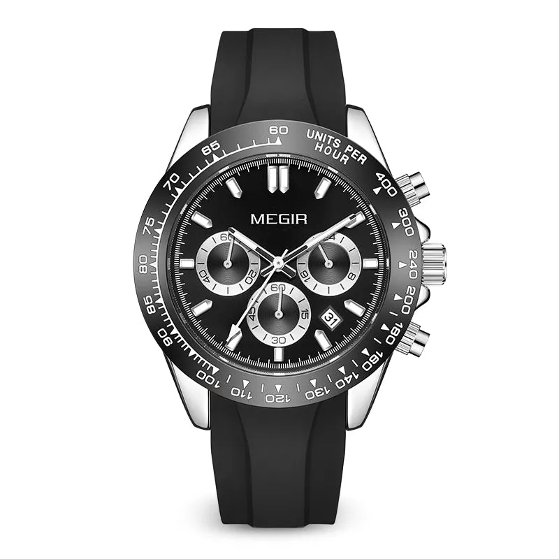 Panda Eye Multifunctional watch W1081804-Sil