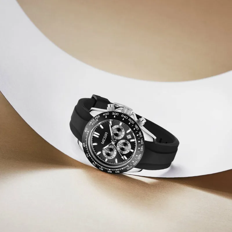 Panda Eye Multifunctional watch W1081804-Sil