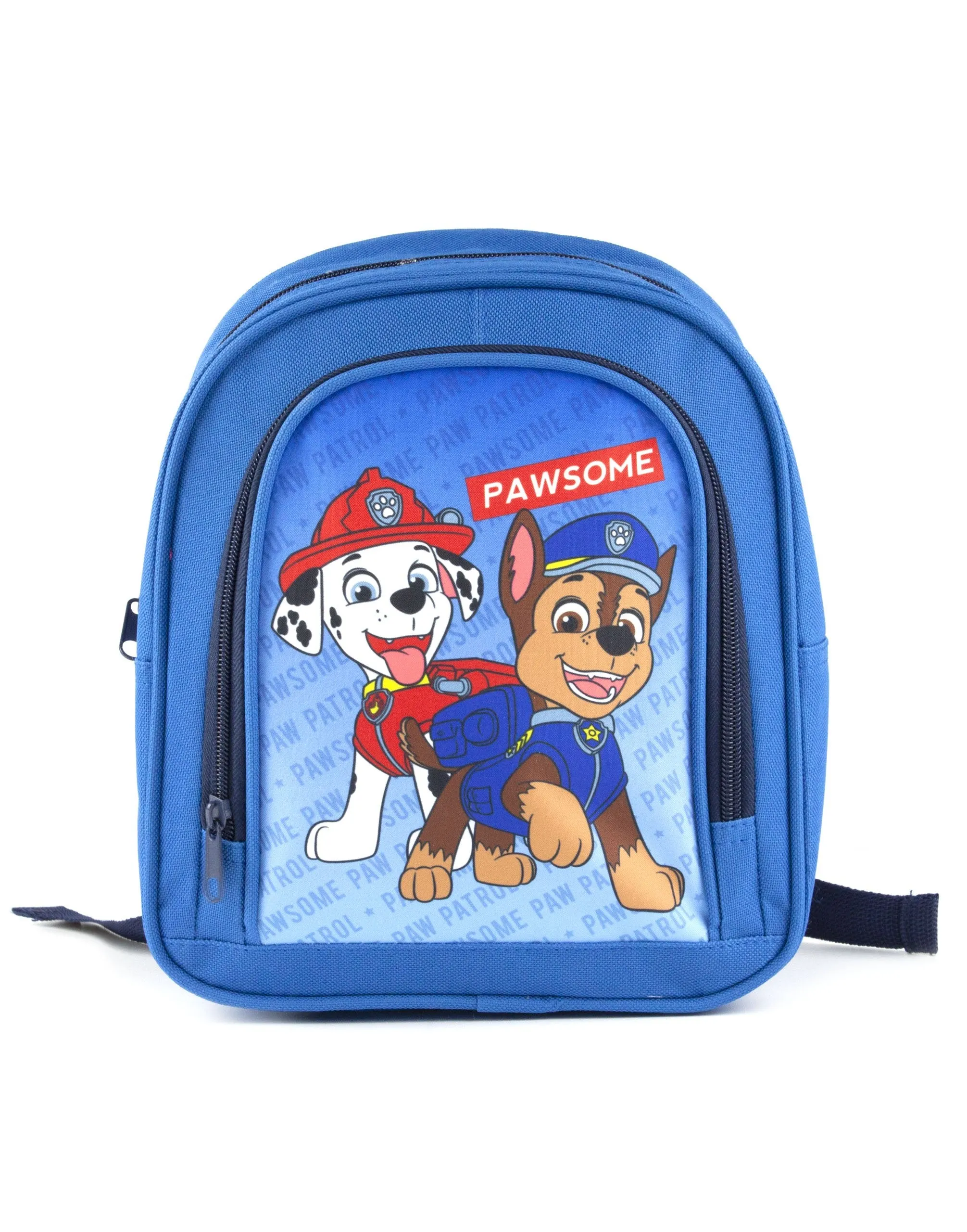 Paw Patrol Pawsome Chase Marshall Boy's Blue School Polyester Backpack Bag