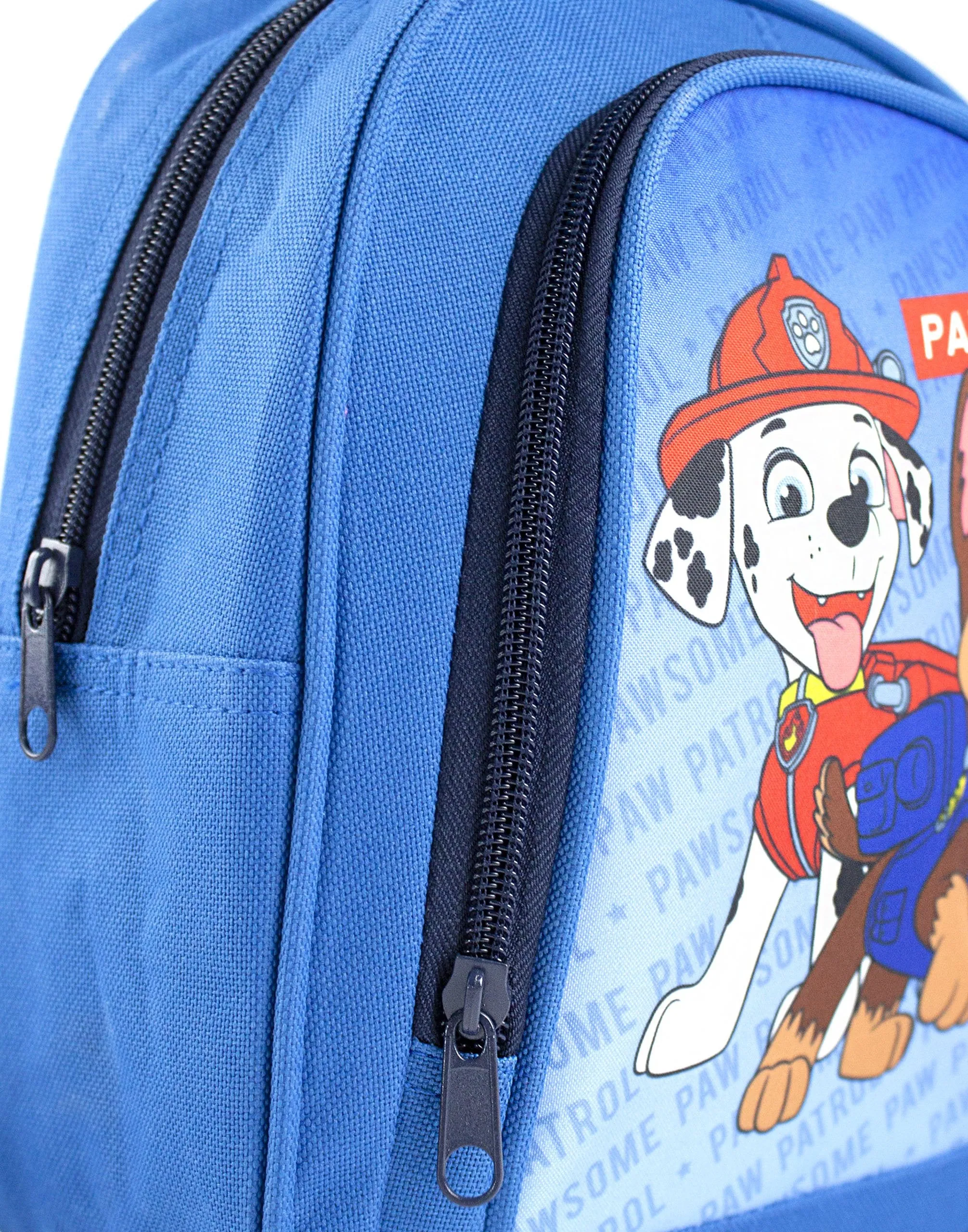 Paw Patrol Pawsome Chase Marshall Boy's Blue School Polyester Backpack Bag