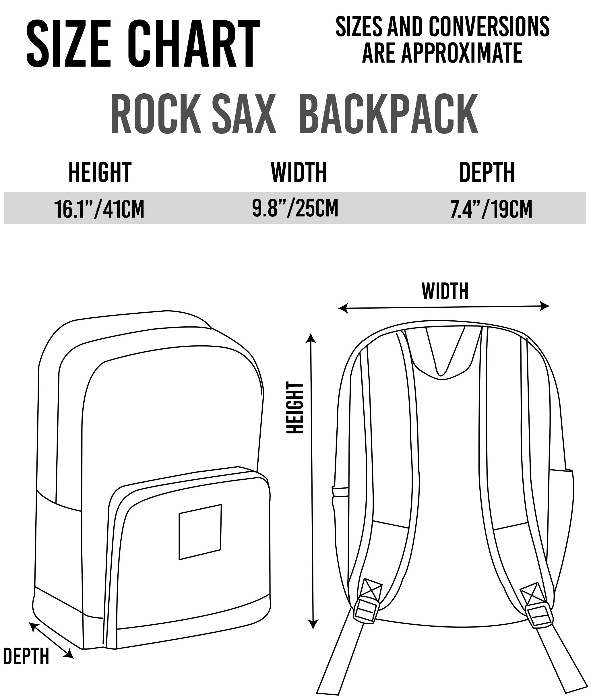 Rock Sax Bring Me The Horizon Umbrella Print Backpack