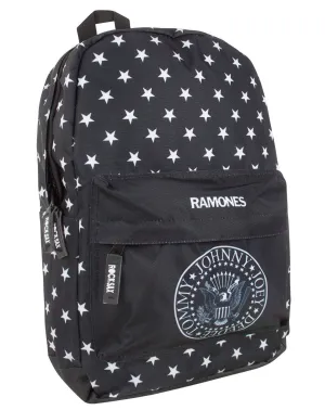 Rock Sax Ramones Star Seal Backpack