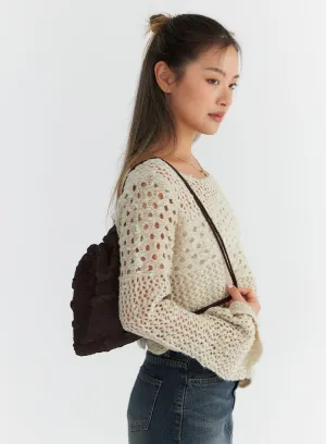 Ruffled Mini Backpack CO313