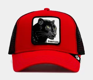 Shoe Palace Exclusive Panther Palace Trucker Mens Hat (Red/Black)