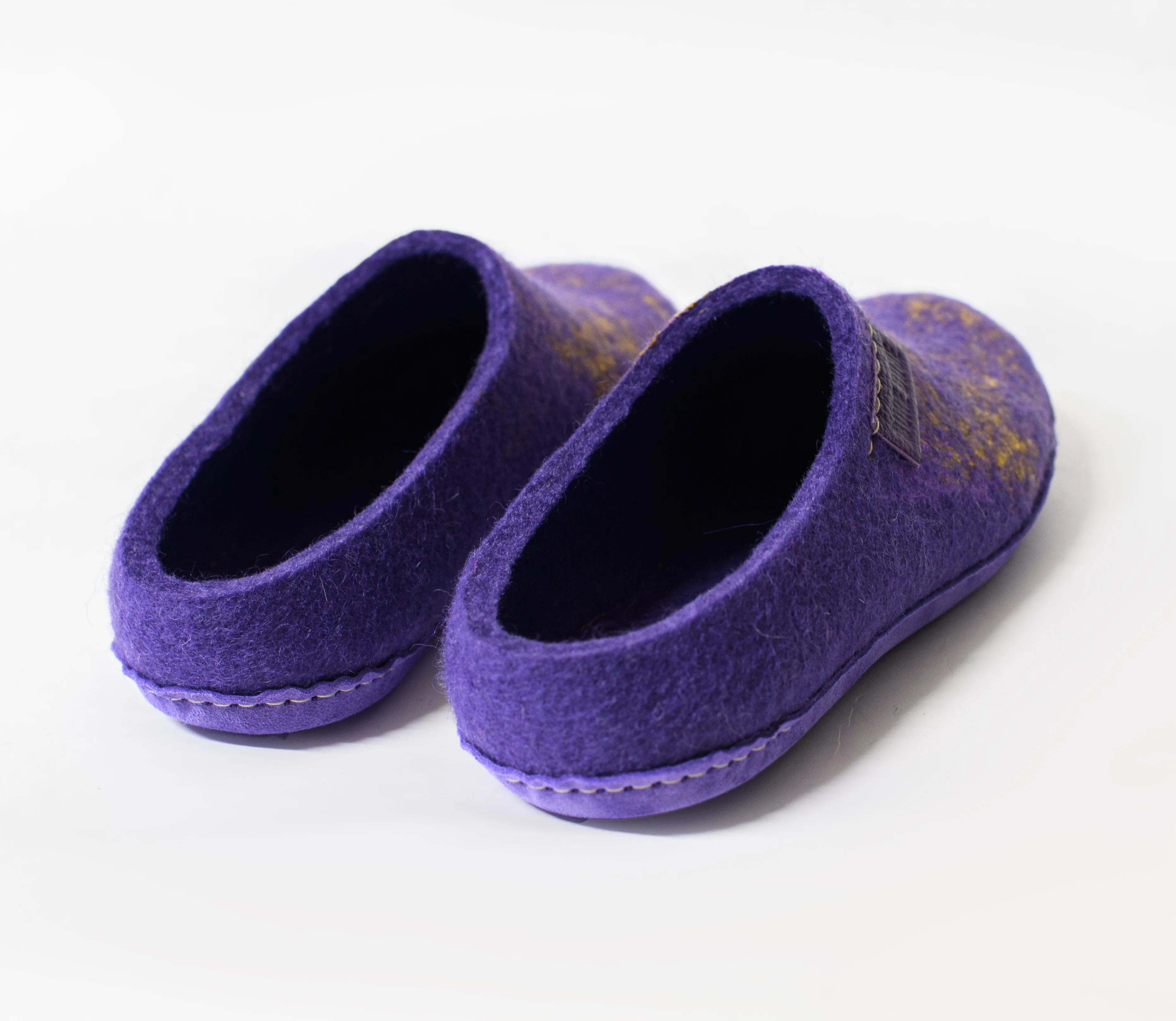 Slip-On Slippers SEMI-V Purple/Gold