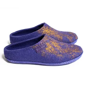 Slip-On Slippers SEMI-V Purple/Gold