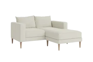 Slipcover: The Essential Loveseat Sectional