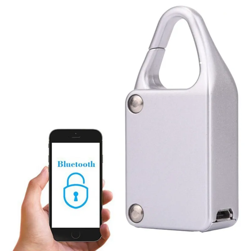 Smart Bluetooth Lock Waterproof Keyless Remote Control Locker Outdoor Anti Theft PadLock for Intelligent Phone Android/IOS APP