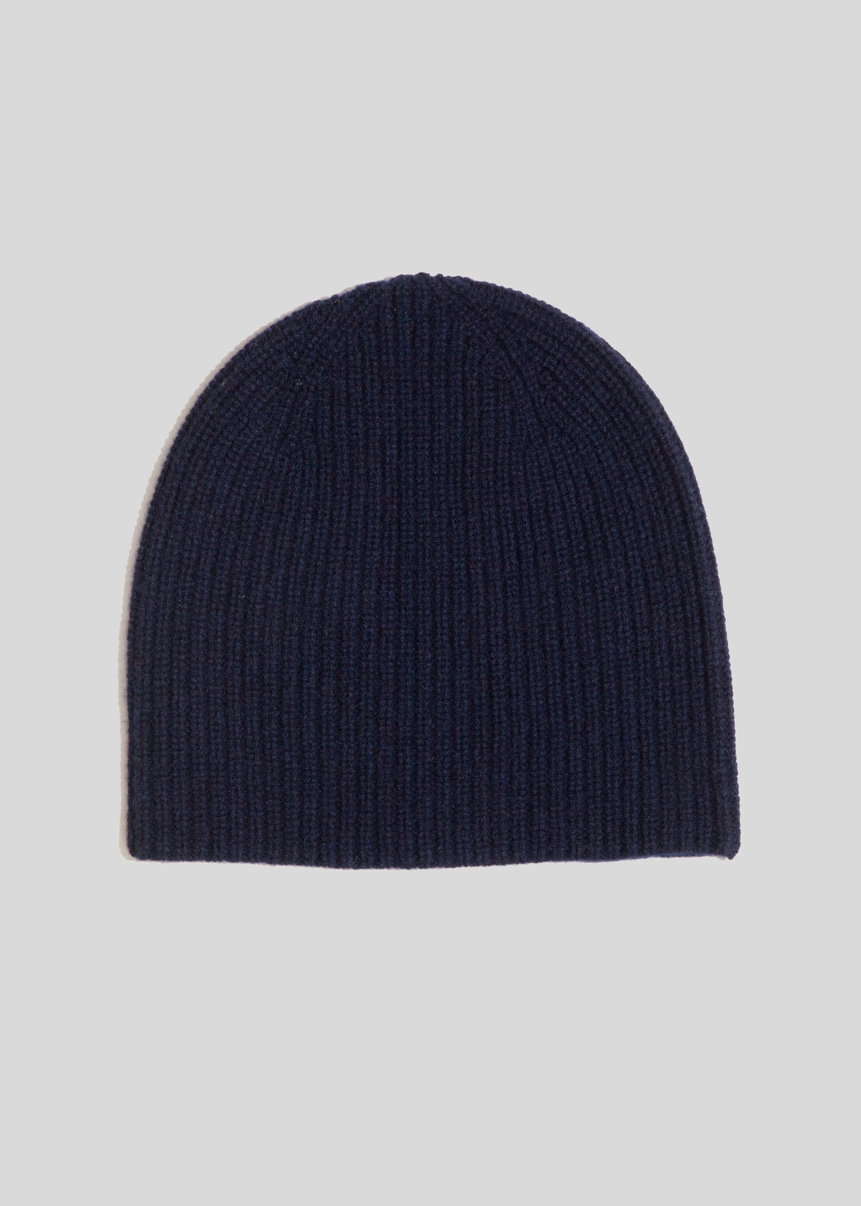 The Cashmere Beanie, Midnight Navy