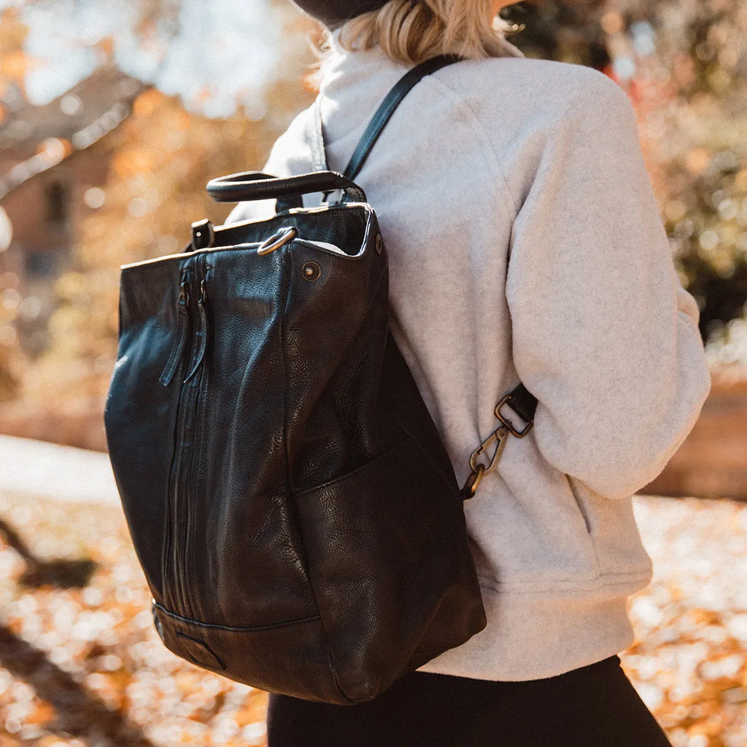 The Compass Satchel, Black