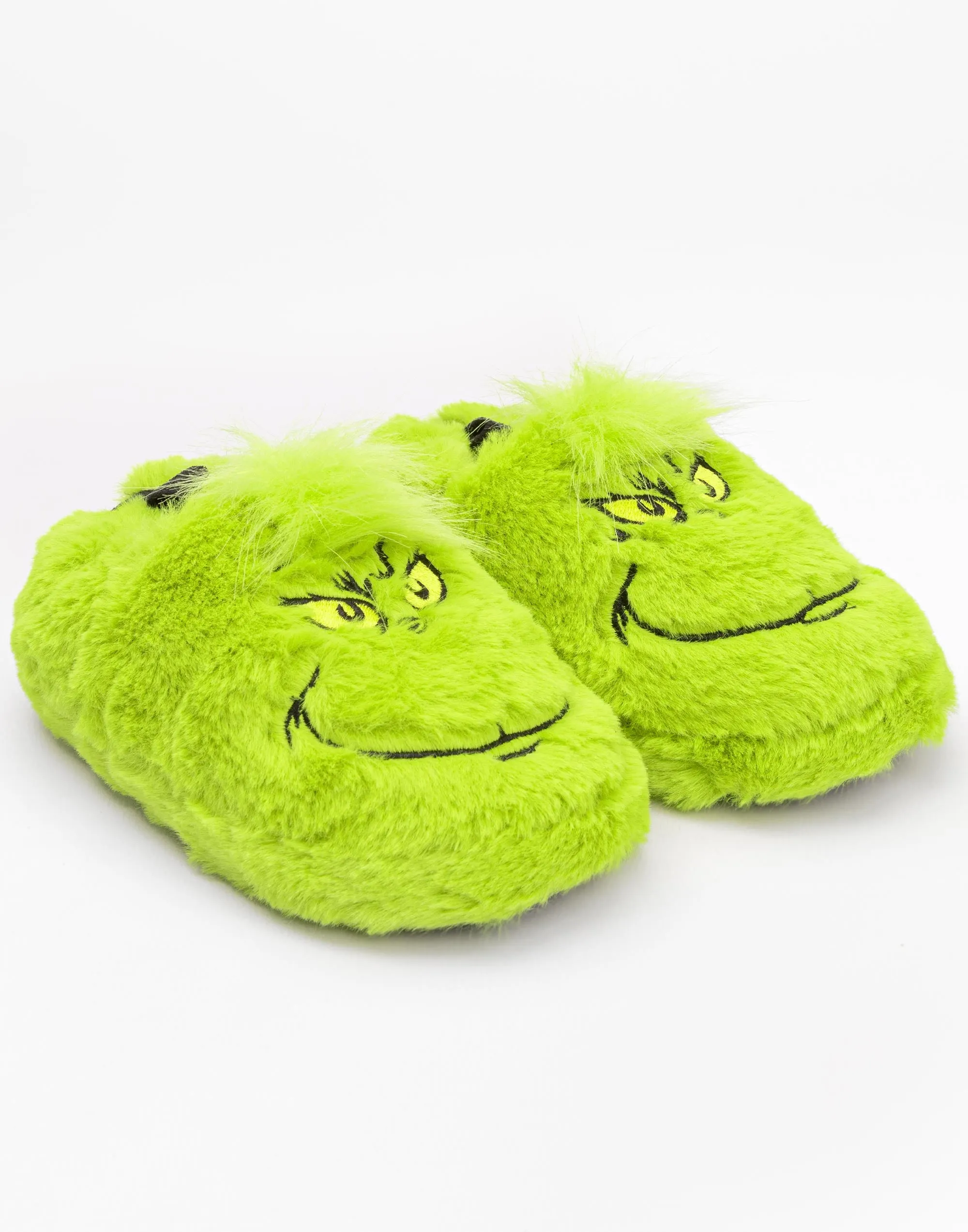 The Grinch The Grinch Boys Green Slip On Loafer Slippers