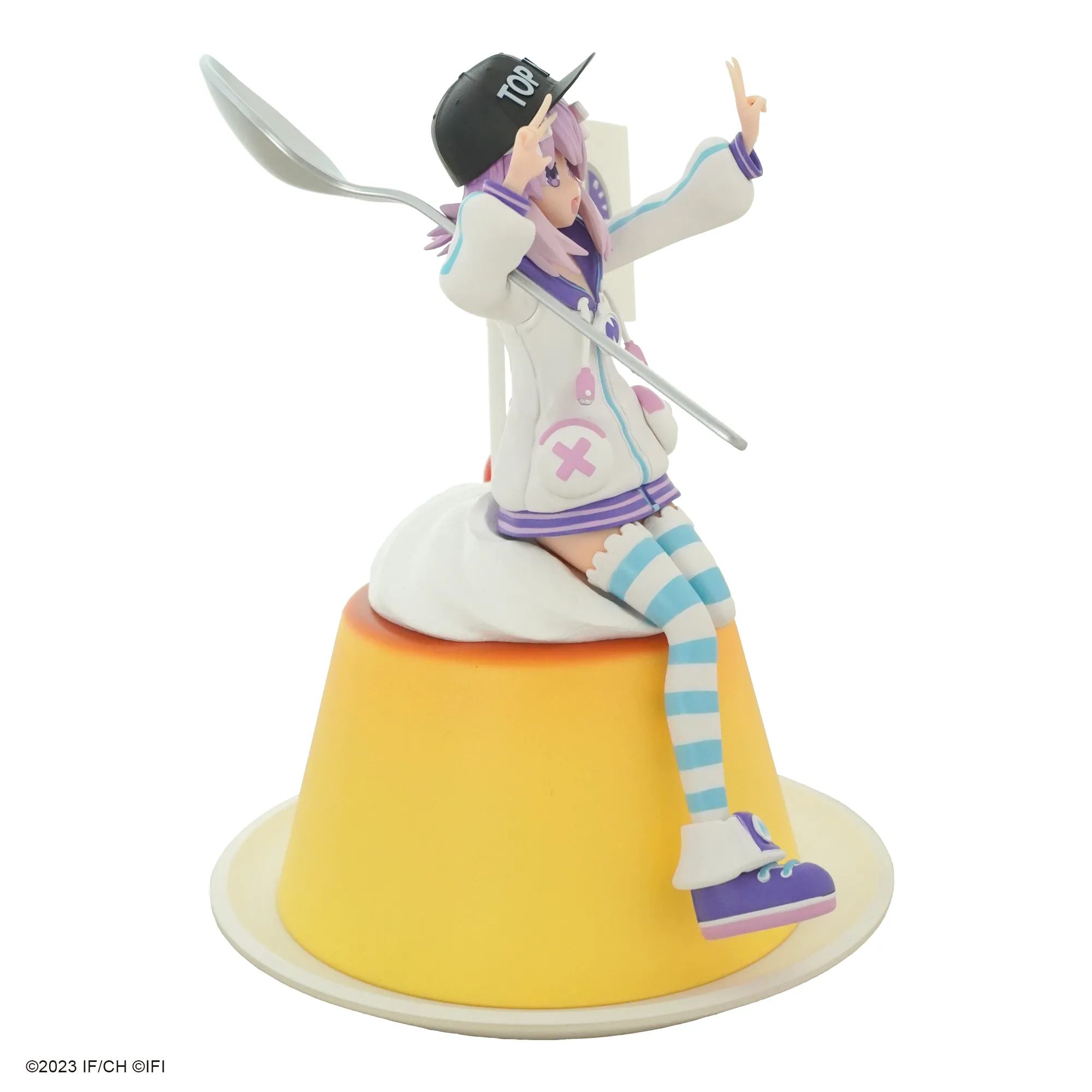 Top Nep Pudding Figure ( White )