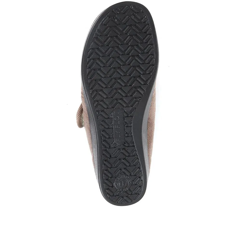 Touch-Fasten Slippers - FLY36009 / 322 370