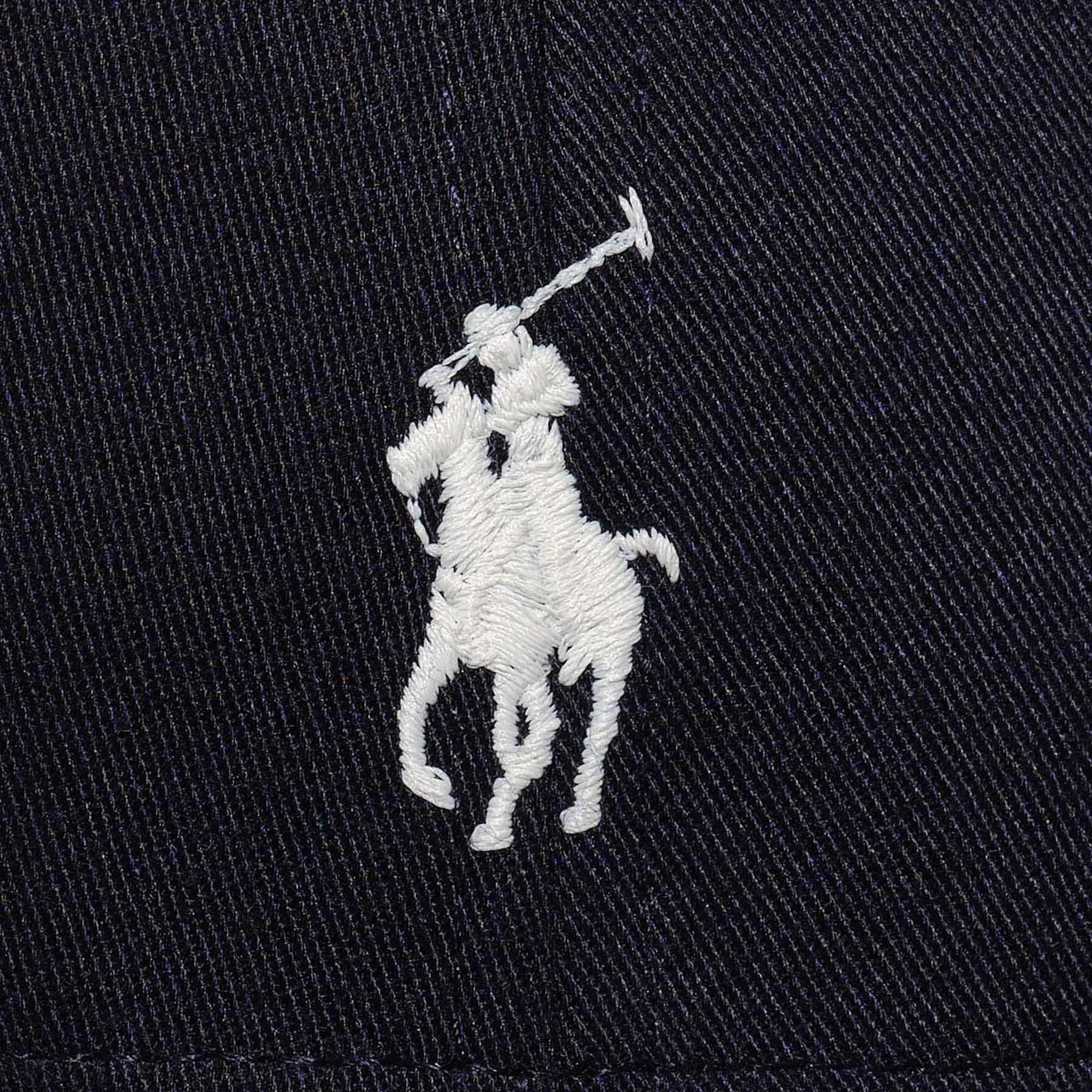 Twill Polo Player Cap French Navy - 2024