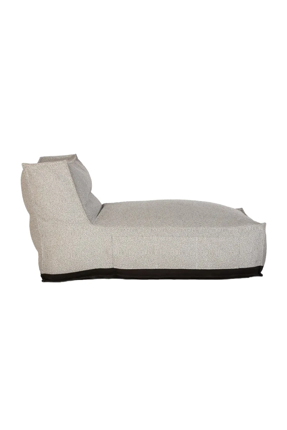 Upholstered Outdoor Chaise Longue | Dareels Caccini