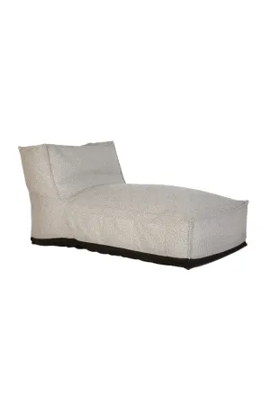 Upholstered Outdoor Chaise Longue | Dareels Caccini