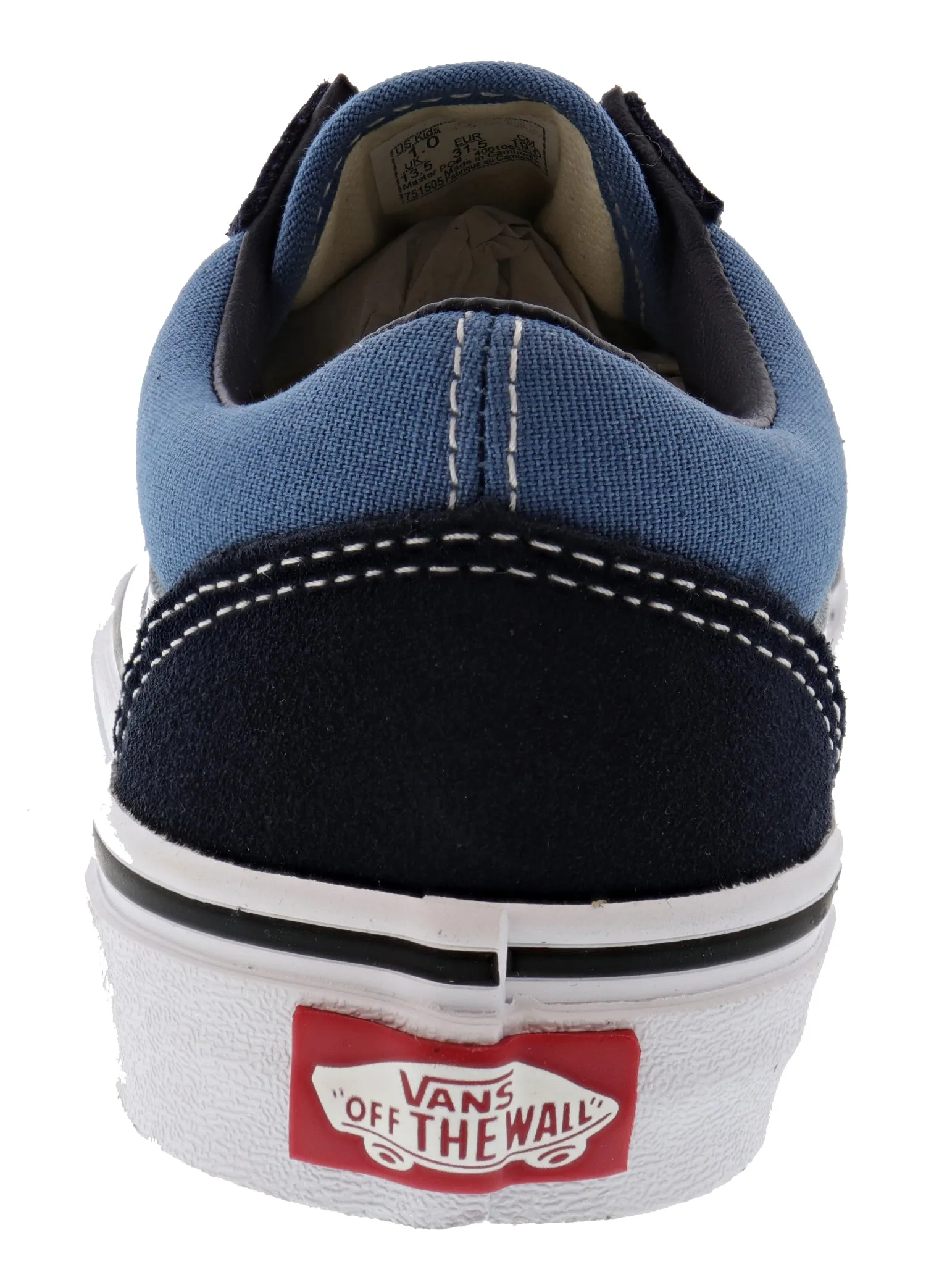 Vans Youth Old Skool Lace Up Skate Shoes