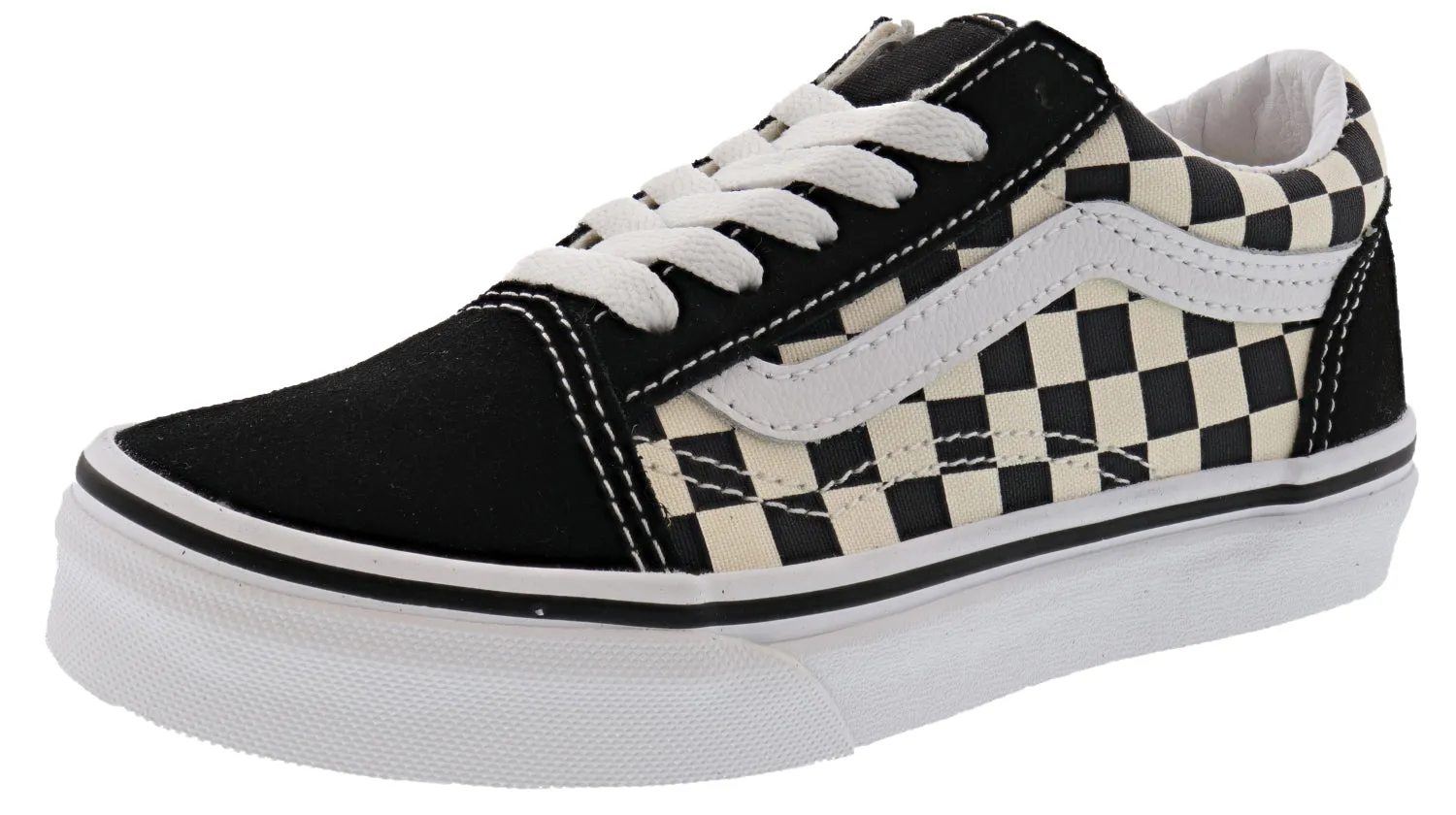 Vans Youth Old Skool Lace Up Skate Shoes