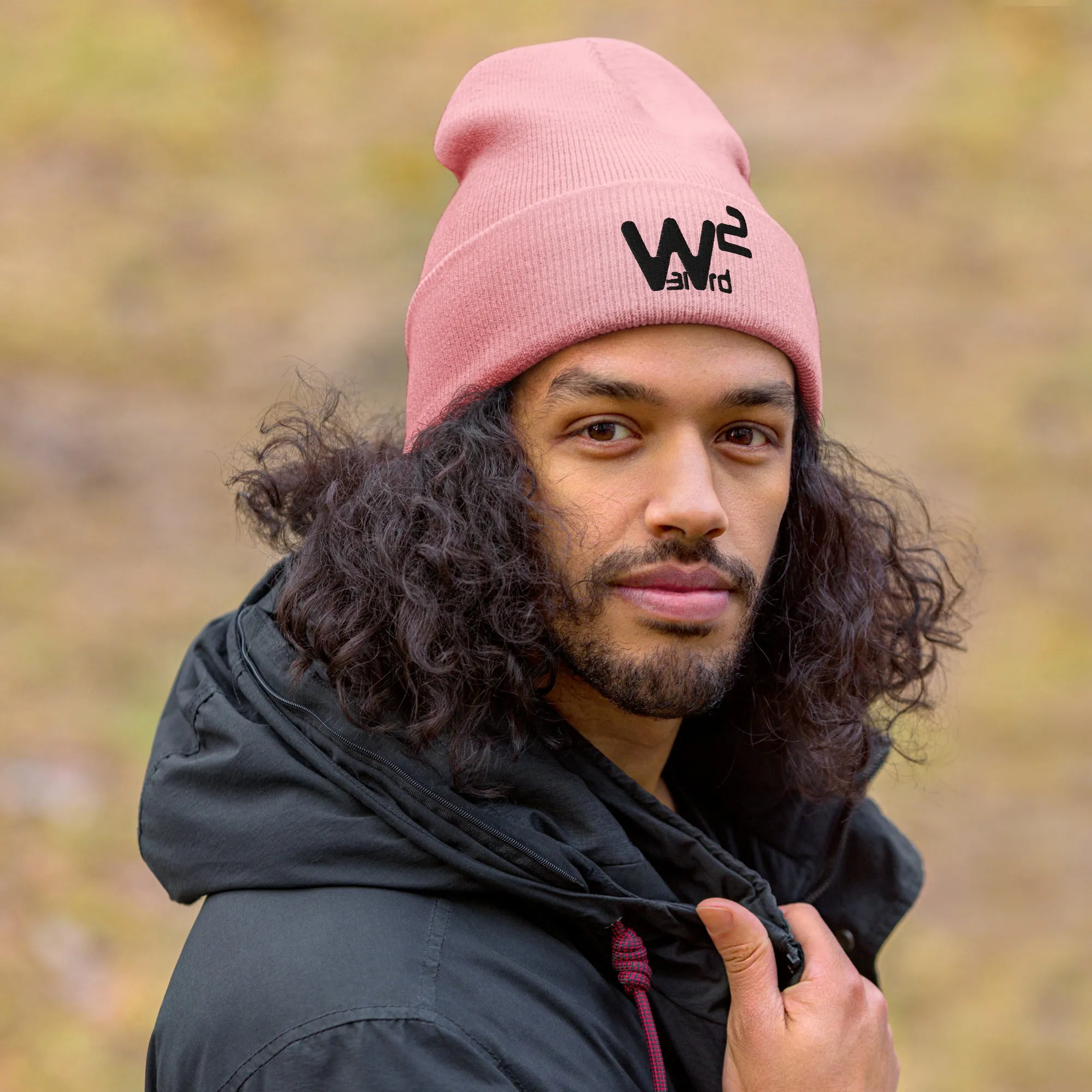 W31rd Squared Cuffed Beanie