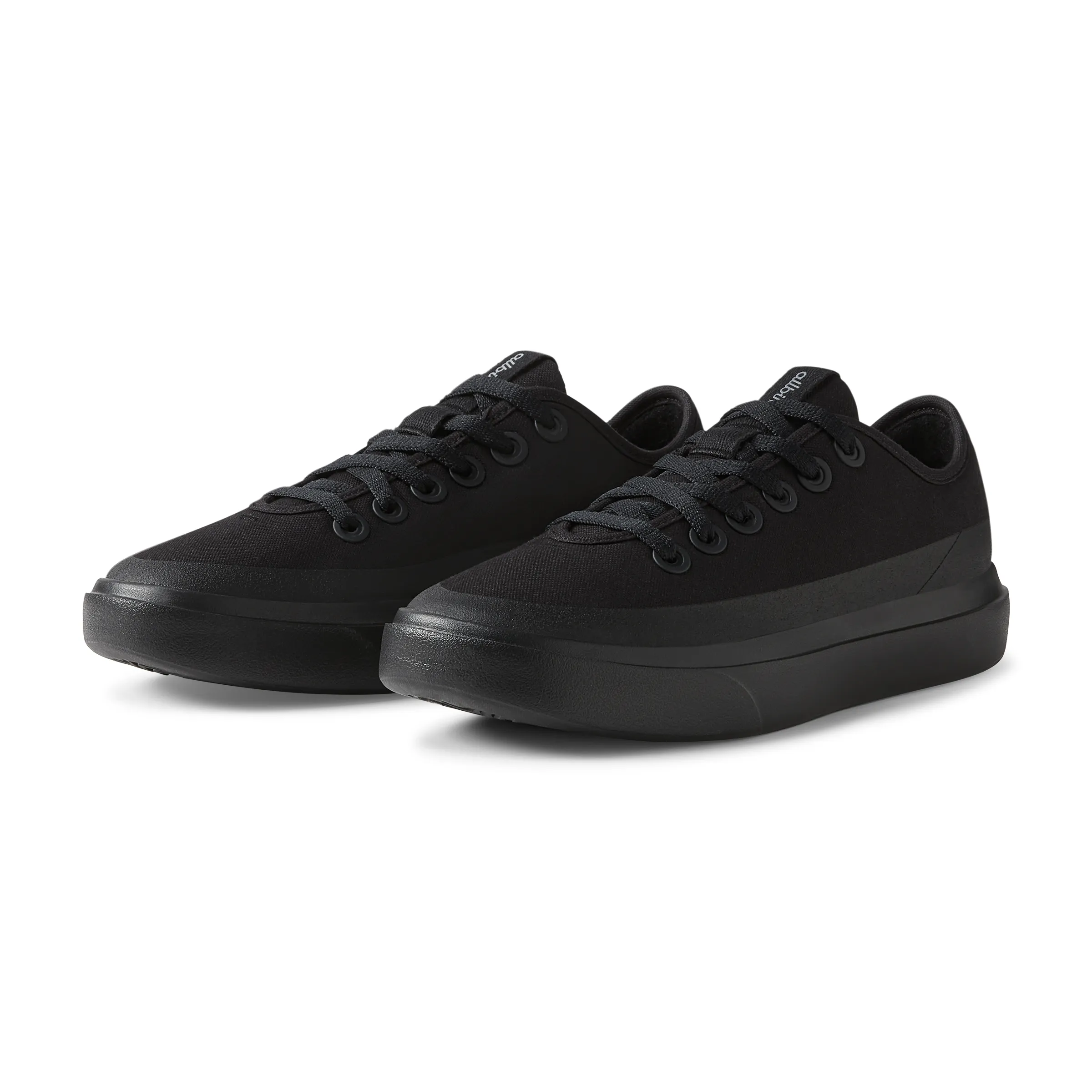 Women's Canvas Pipers - Natural Black (Natural Black Sole)